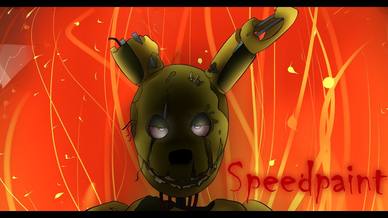 -Five nights at Freddy's 3 Speedpaint- 
