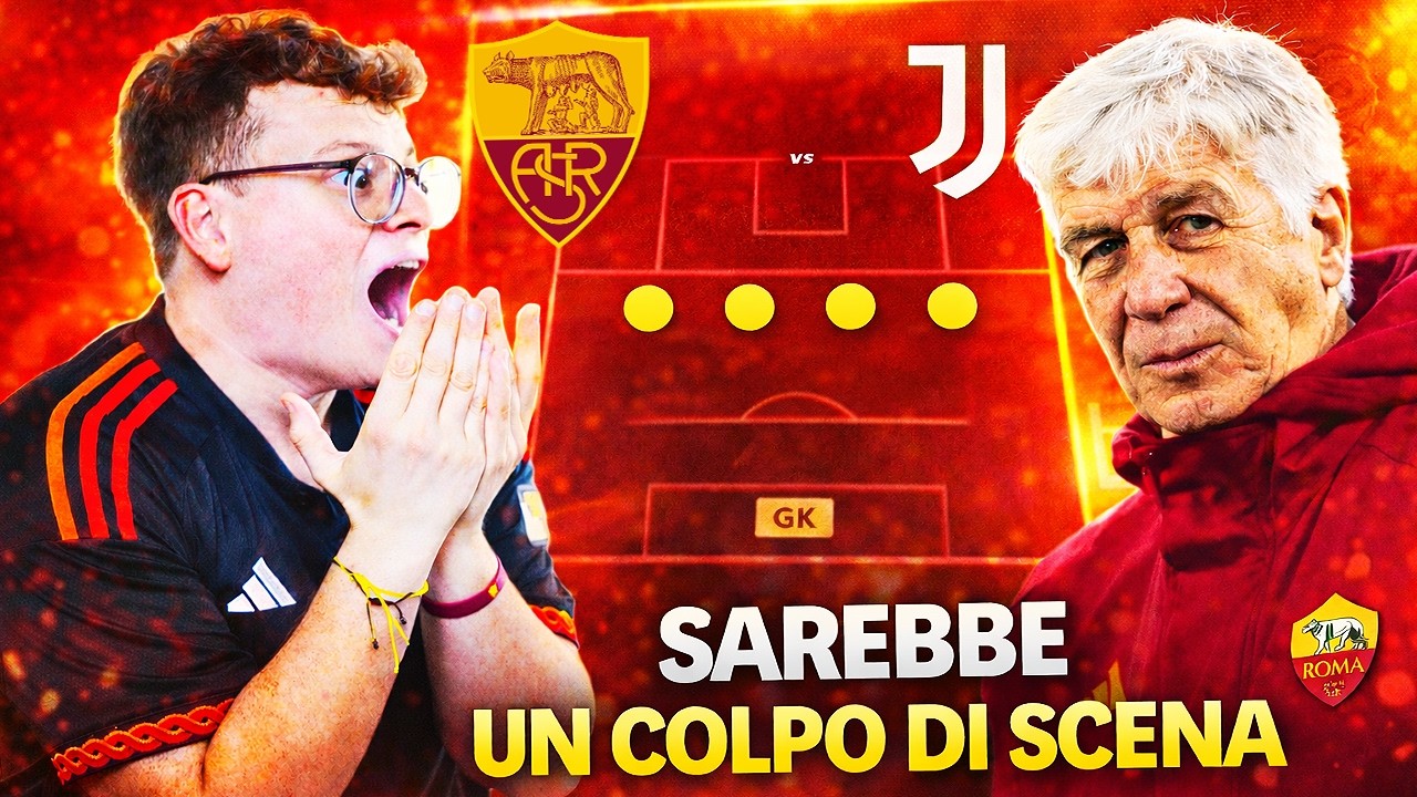 CLAMOROSO: GASPERINI gioca a QUATTRO in DIFESA contro la JUVENTUS?