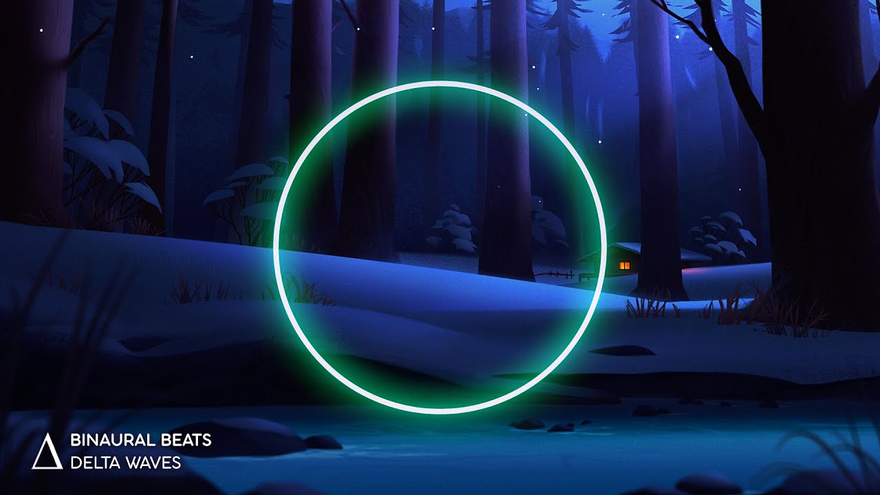 HELPS you SLEEP [ Delta Brainwaves ] “Forest Flow” Binaural Beats Sleep Music