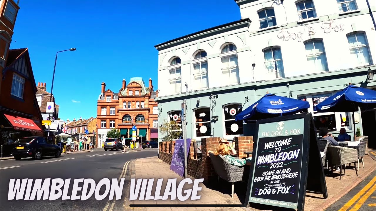 [4K] SW19: A walk through the iconic Wimbledon Village| London Walks