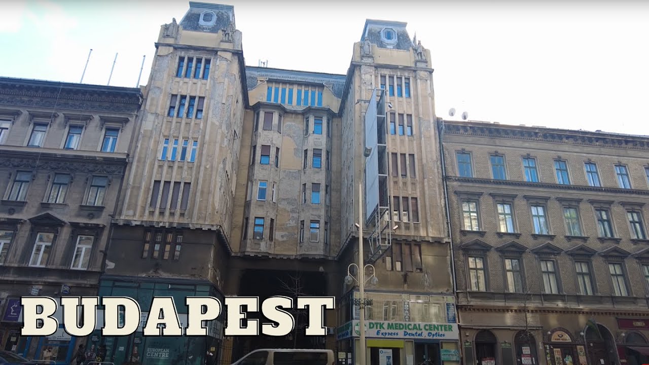 Th&ouml;k&ouml;ly &uacute;t  - Budapest, Hungary [4k Ultra HD 60fps ]