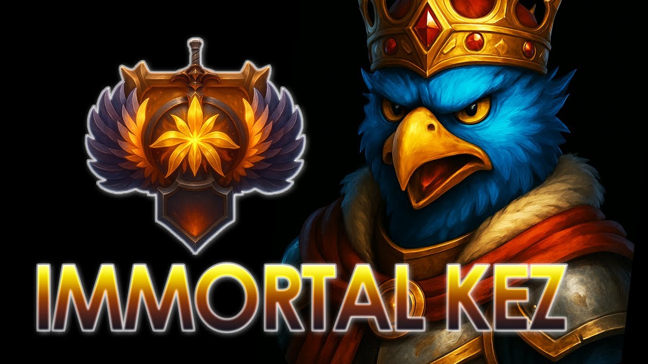 IMMORTAL Kez on Safe Lane – Pure CARRY DOMINANCE in 7.39b!