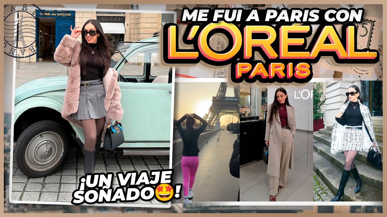 ROSY IN PARIS: LE VLOG (UN VIAJE DE ENSUEÑO CON L'ORÉAL PARIS!)