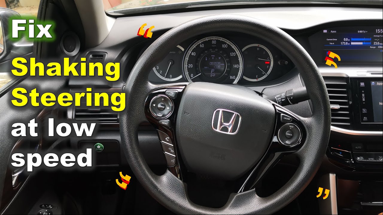 How I Fixed Steering Shaking at Low Speeds / Steering Wheel moving by itself Solved!