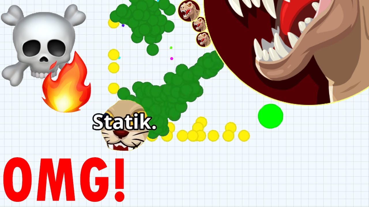 MACRO HUNTER! (SPAWN IN  MASS PILE) AGAR.IO MOBILE