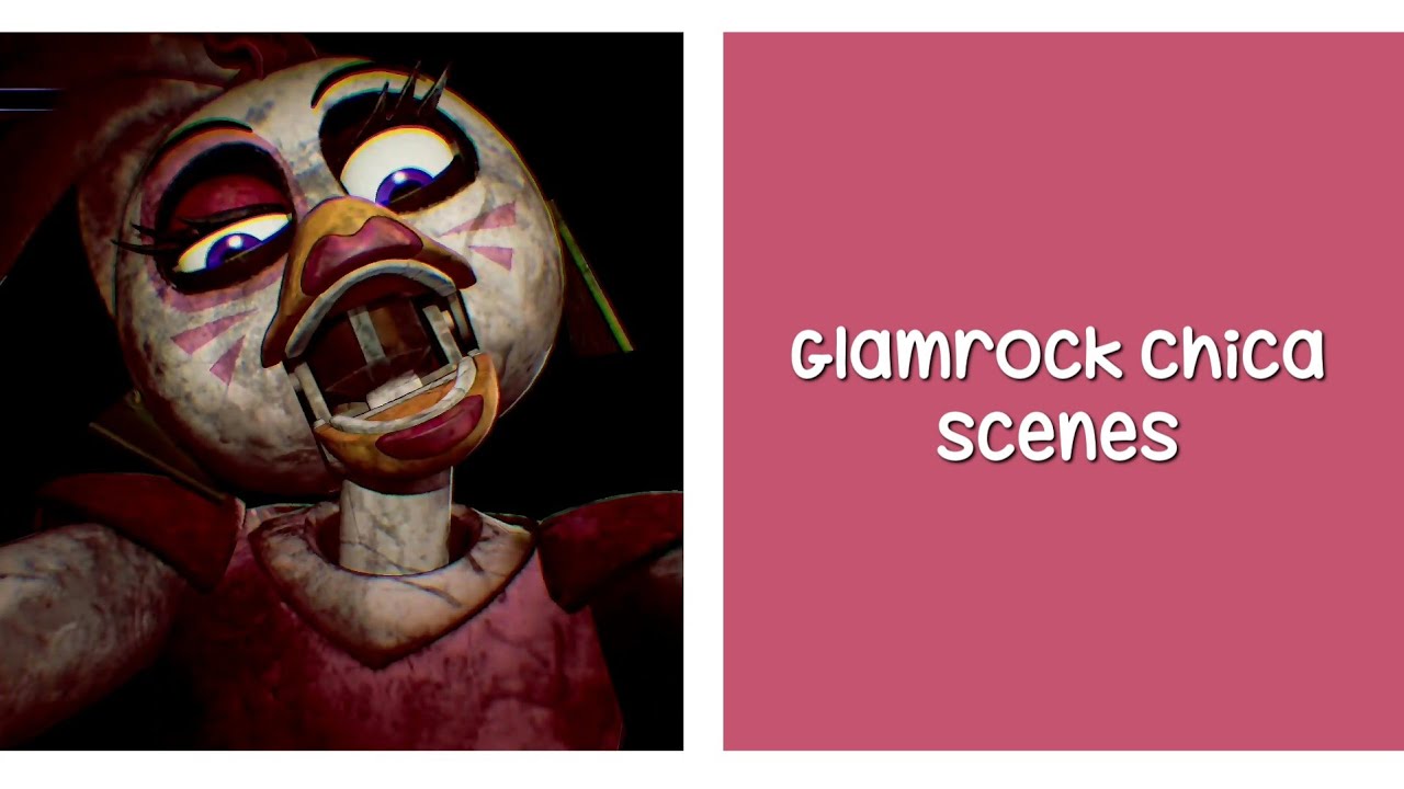 Glamrock Chica scenes