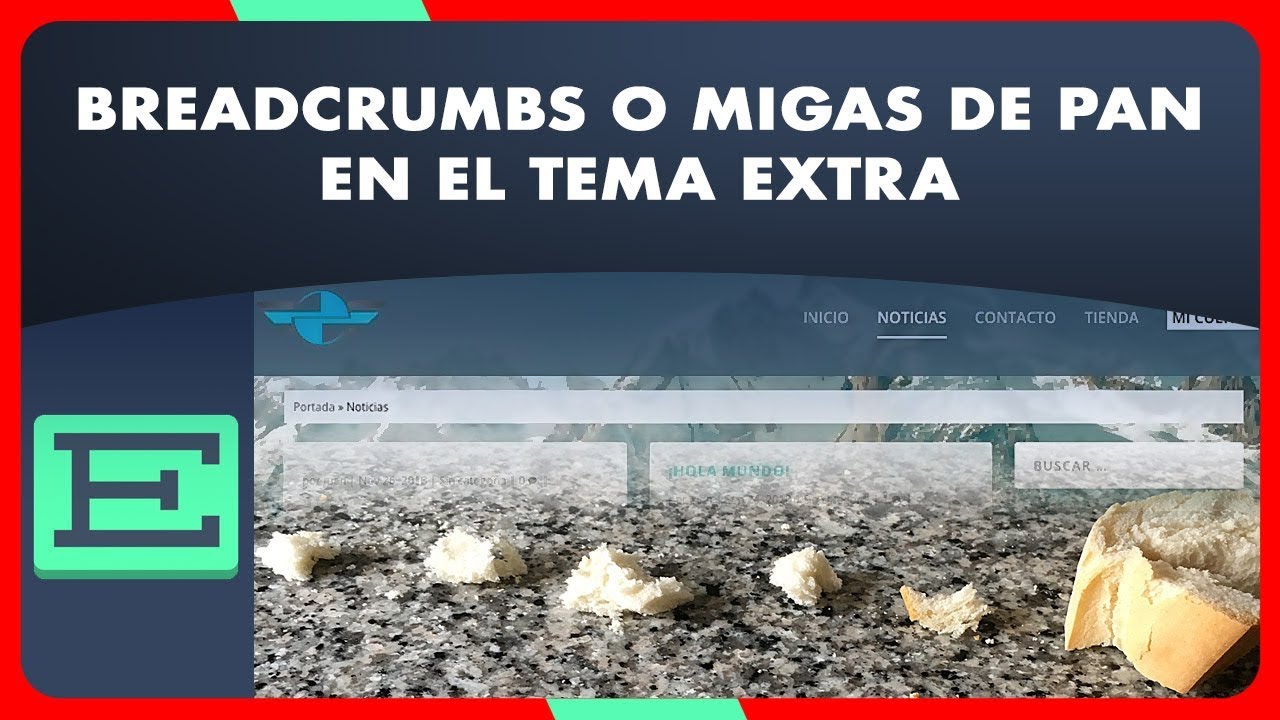 Cómo colocar breadcrumbs en wordpress o migas de pan en el tema Extra
