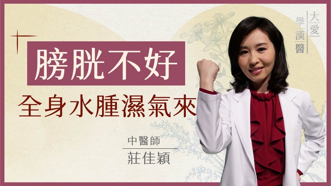 頻尿、鼻水、頭痛的關鍵是膀胱｜膀胱不只排尿！中醫揭露背後的氣血與代謝密碼 | 莊佳穎 | 大愛學漢醫 | 20250902