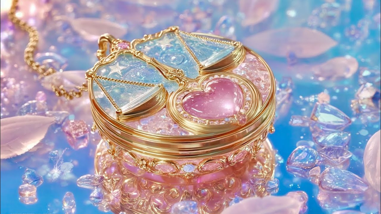 【フル動画】どの魔法コンパクトで変身する⁉️12の星座バージョン💫#asmr #ai #oddlysatisfying   #magicalcompact #魔法少女 #satisfying 