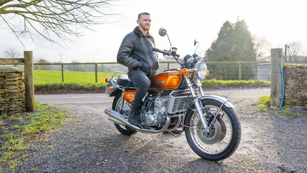 Win this 1976 Suzuki GT750A (Show Room Standard)