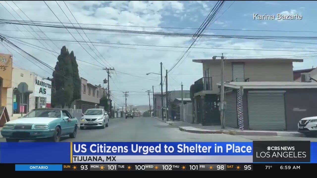 US Consulate urges employees to shelter-in-place as violence in Tijuana intensifies