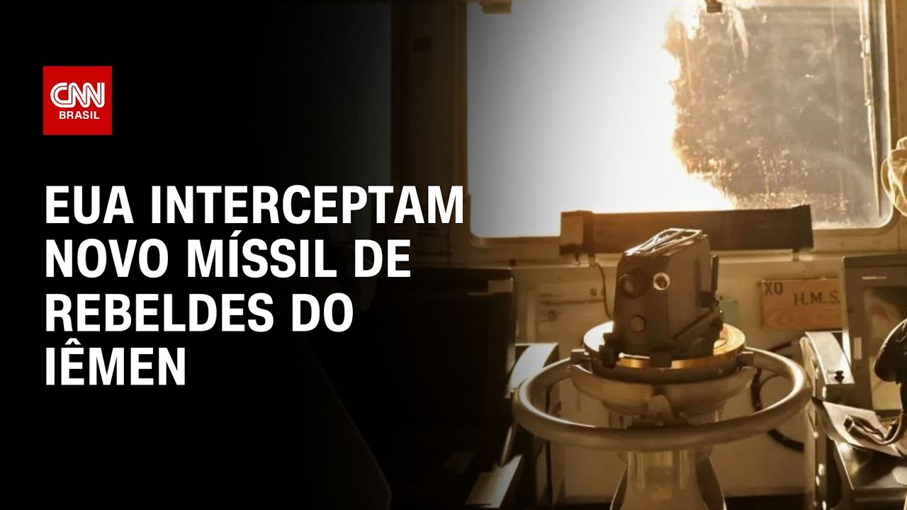 EUA interceptam novo míssil de rebeldes do Iêmen | LIVE CNN
