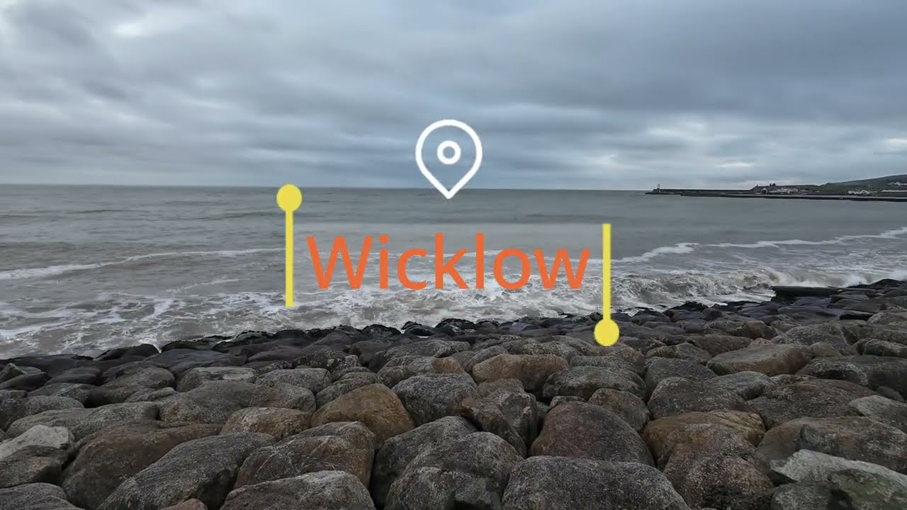 Early Morning Dublin to Wicklow Drive Ireland