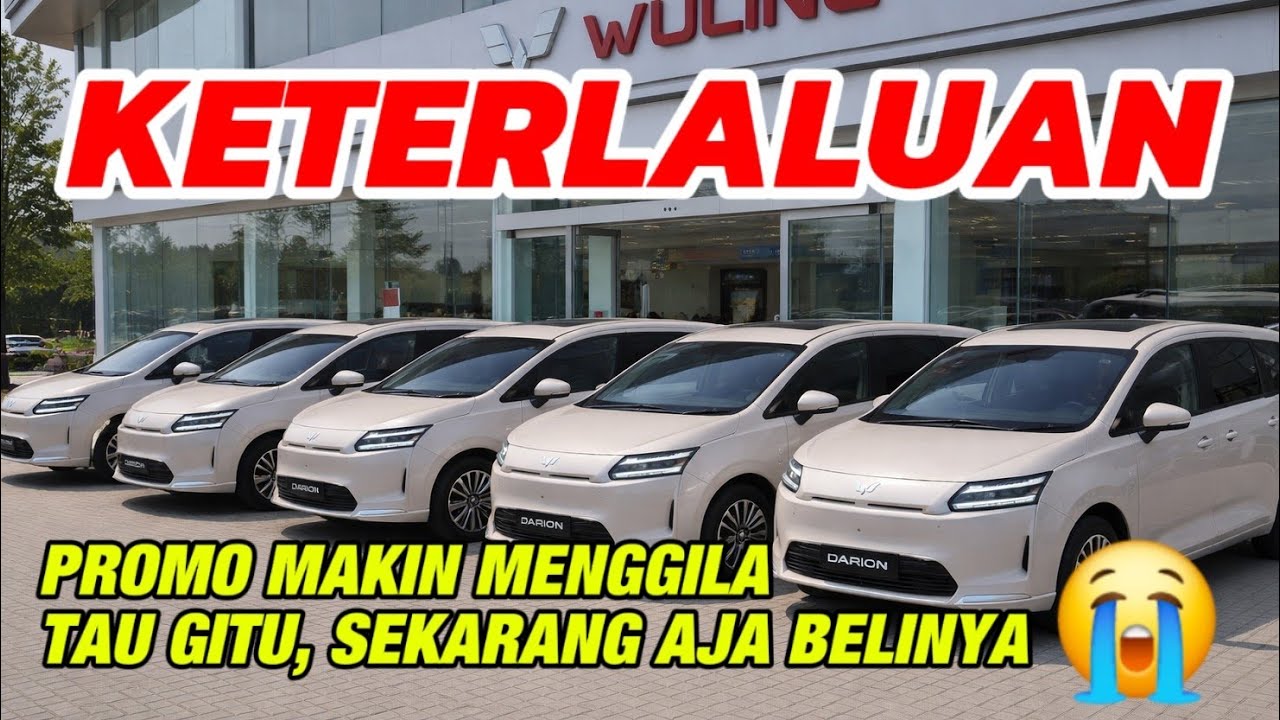 Nyesal Bayar Mahal, Wuling Darion EV Sekarang Promo Besar-besaran