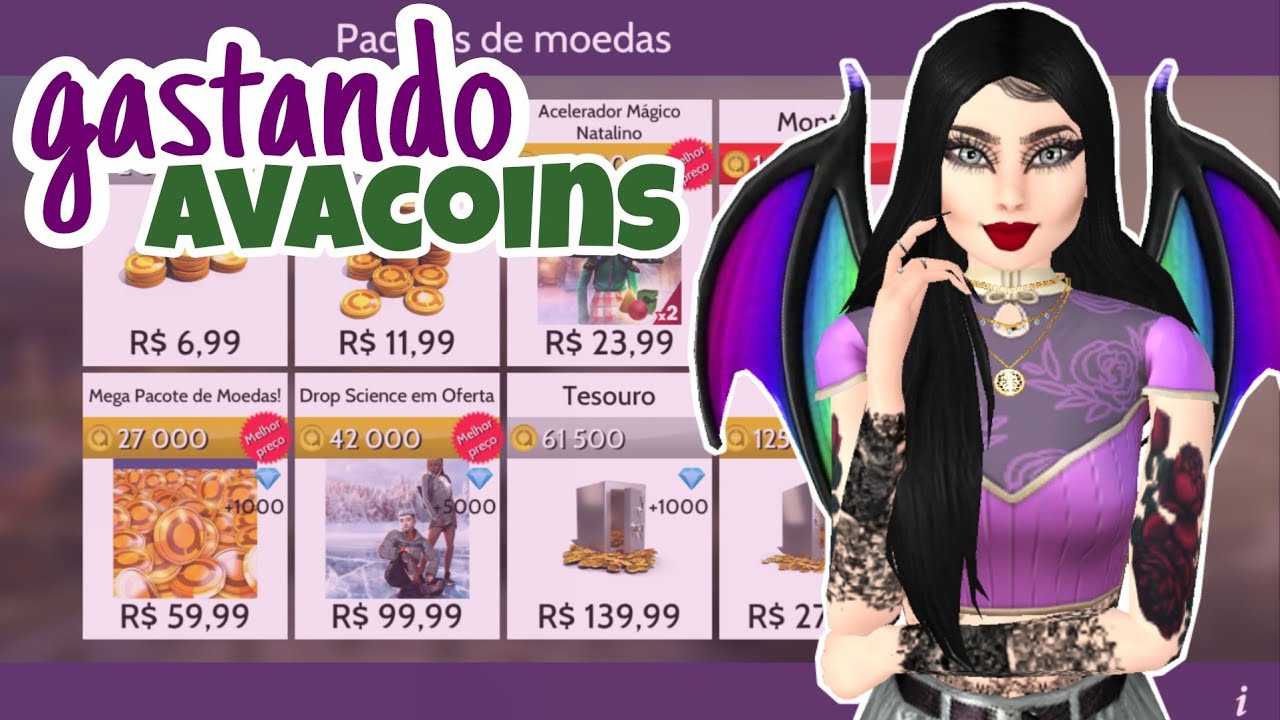 GASTANDO AVACOINS ❤️❤️| avakin life