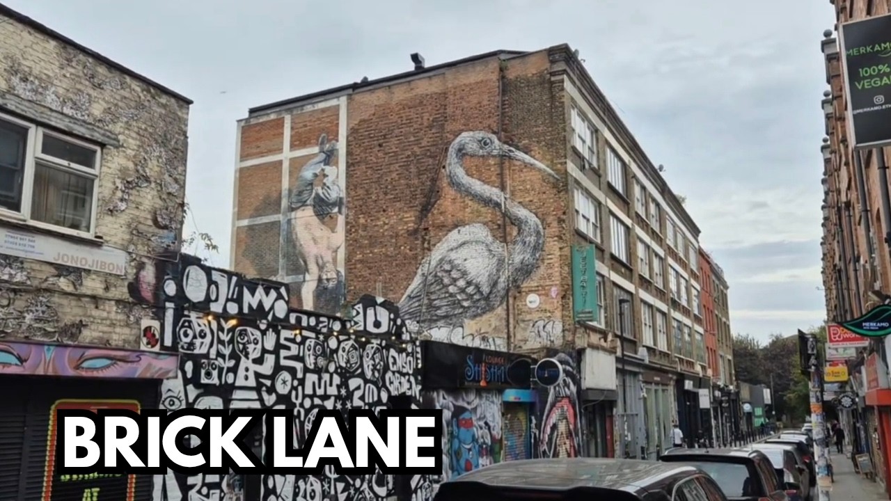 East London's Famous Graffiti Hub | Brick Lane | London
