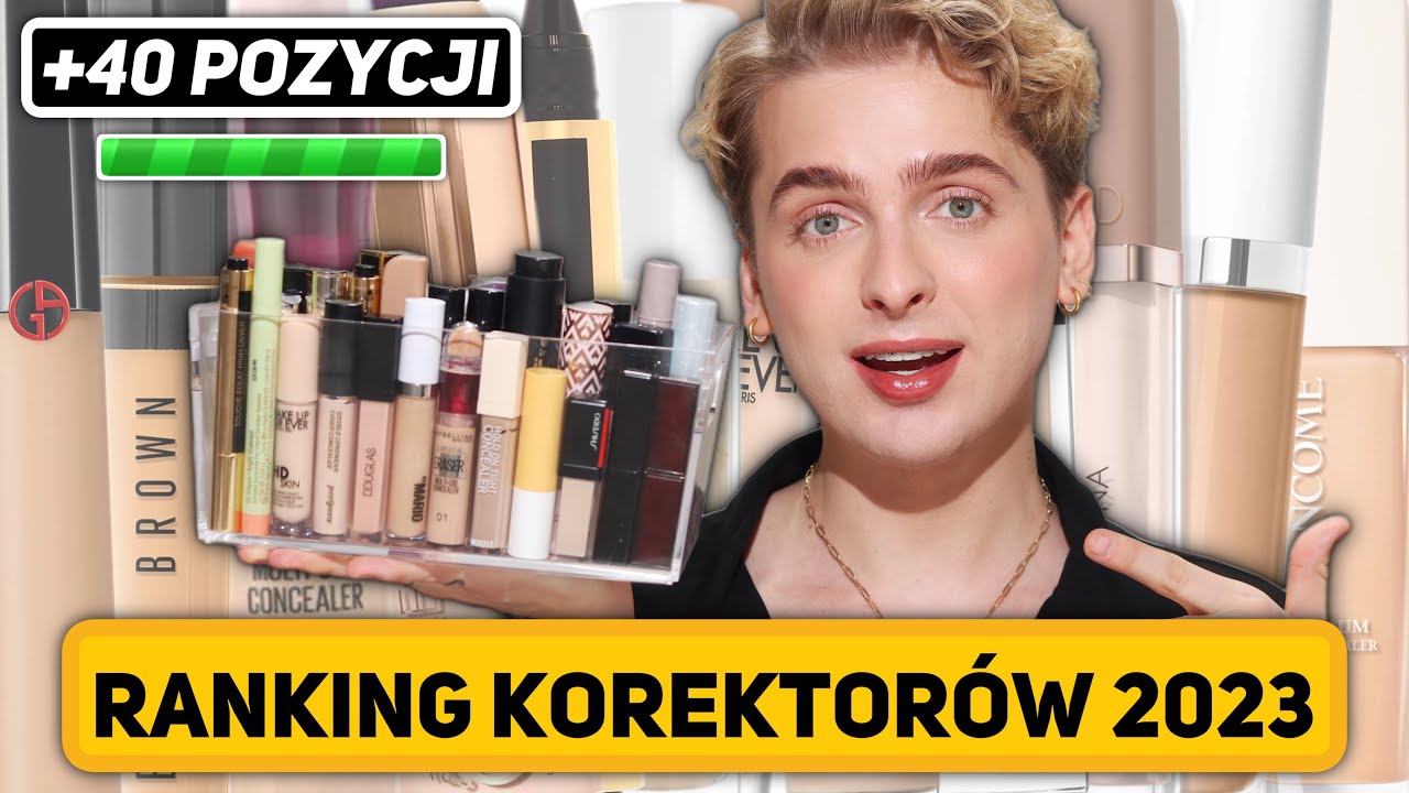Wszystkie 40+ KOREKTORÓW z 2023 roku, które przetestowałem, w RANKINGU!