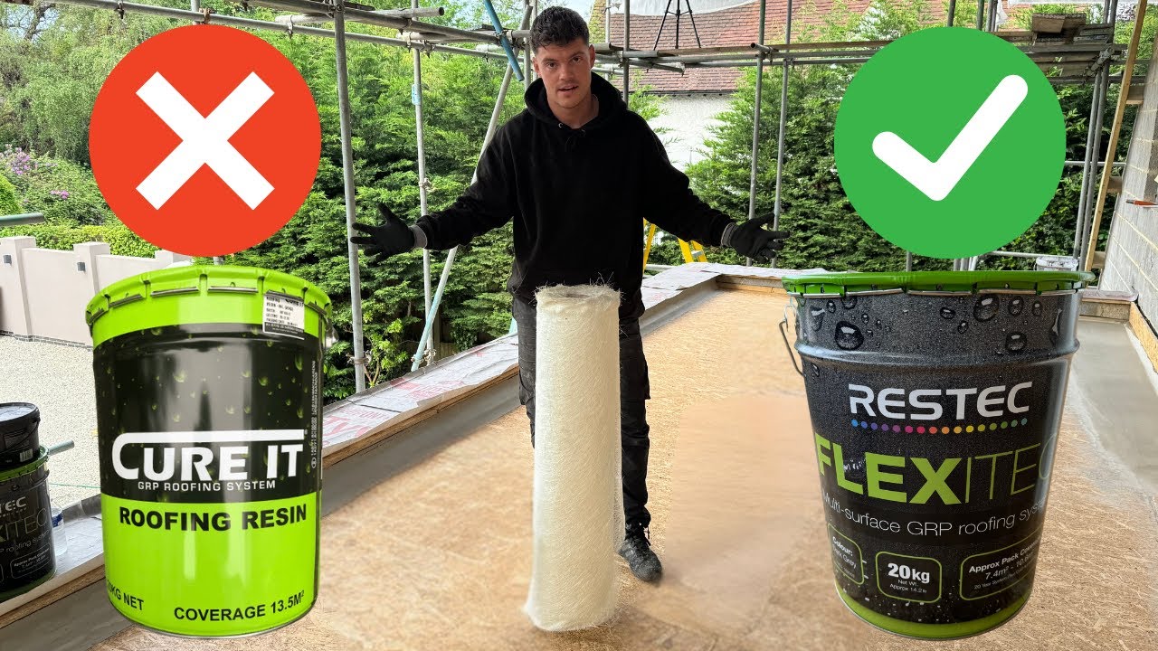 HOW TO DO A GRP FLEXITEC FLAT ROOF!