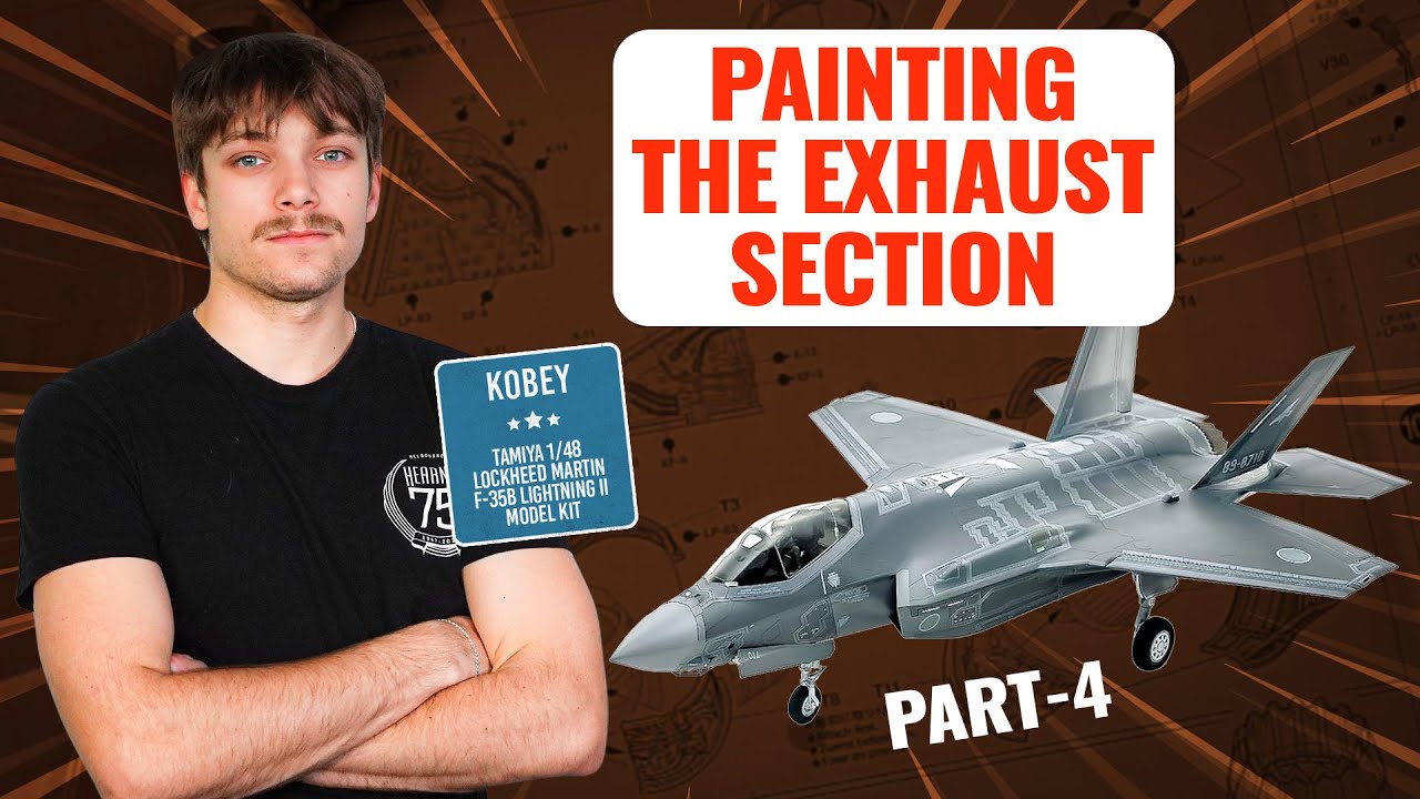 Сборка модели TAMIYA 1/48 Lockheed Martin F-35B Lightning II | Часть 4 | #askhearns