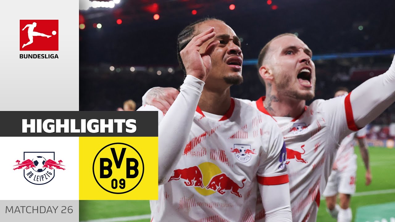 Xavi & Co. Beat BVB! | RB Leipzig - Borussia Dortmund 2-0 | Highlights | MD 26 – Bundesliga