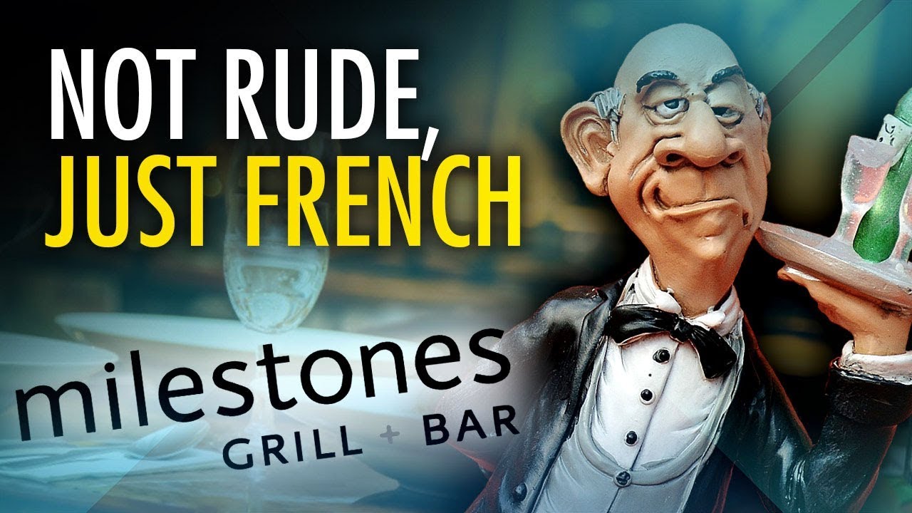 Does waiter&rsquo;s French heritage make it OK to be rude?