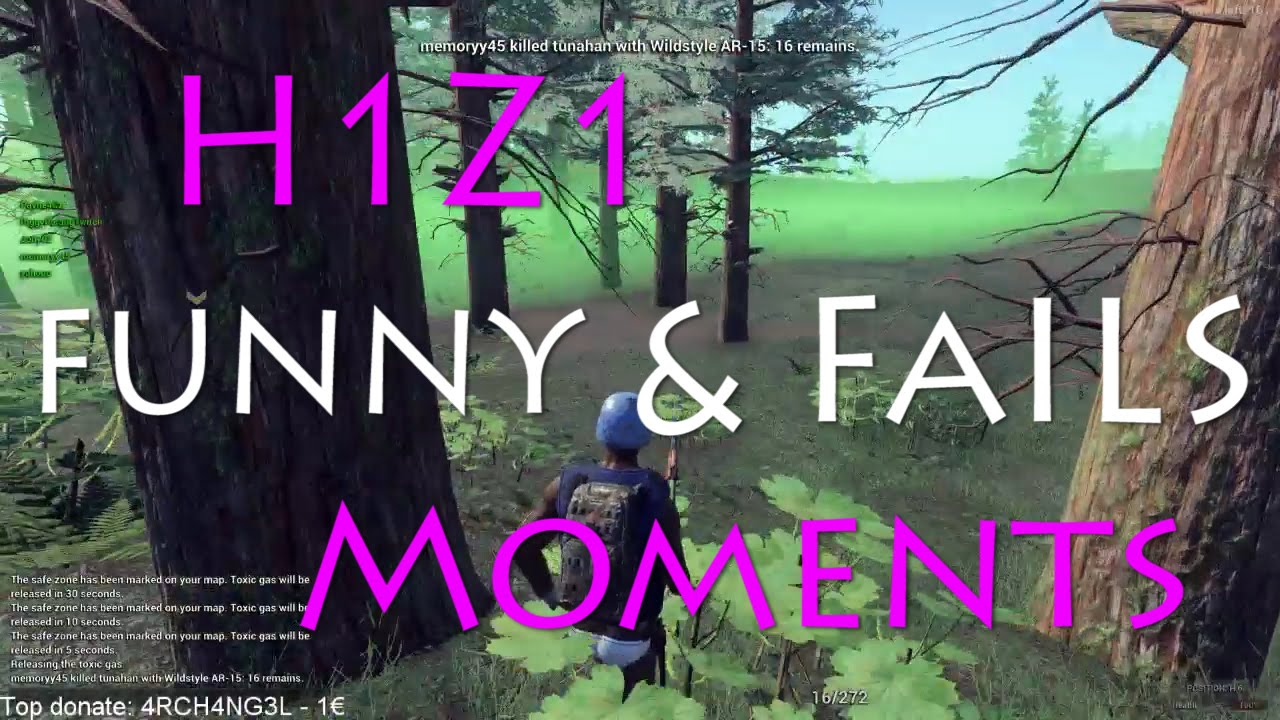 H1Z1 funny & fail momenty cz/sk