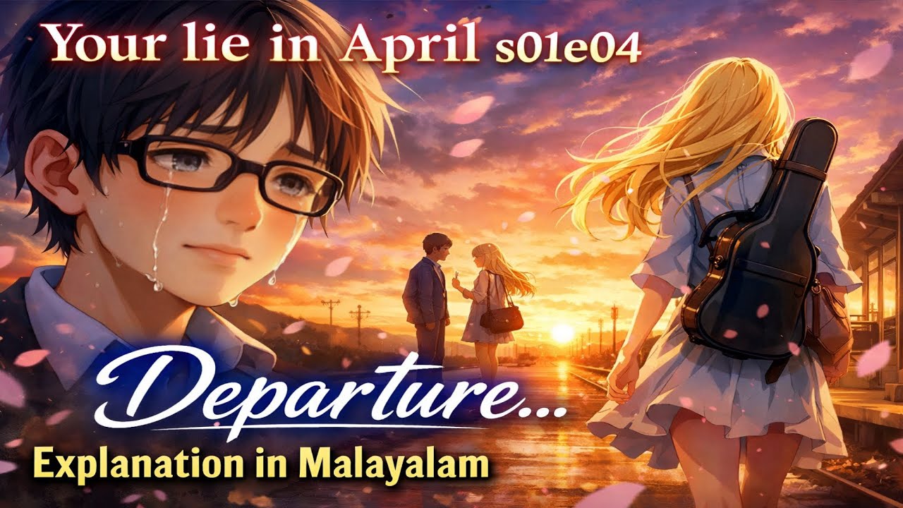 Your Lie in April | S01E04 | Malayalam Explanation | Kiran's Insight 