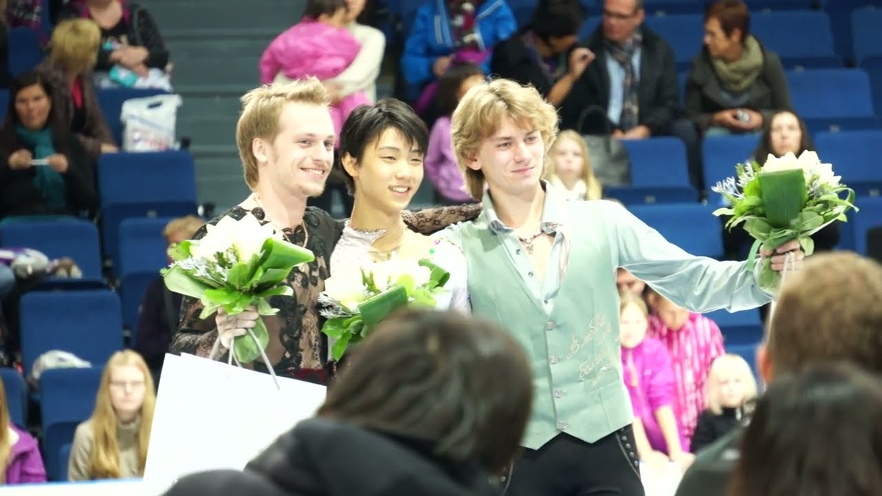 Yuzuru Hanyu  Finlandia Trophy ゆづフィン杯表彰式 2013.10.06 羽生結弦