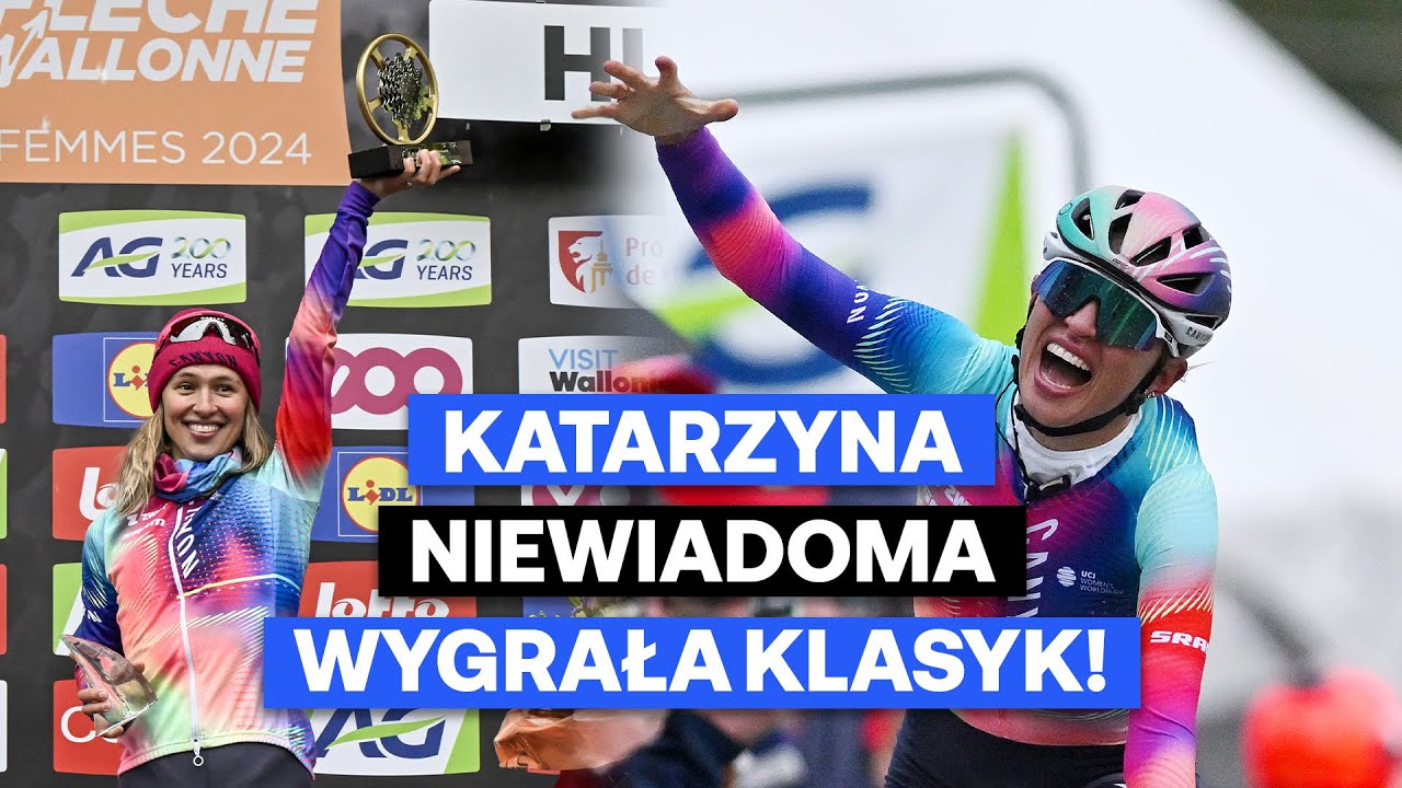 🇵🇱 NIEWIADOMA WYGRAŁA KOLARSKI KLASYK! | Strzała Walońska