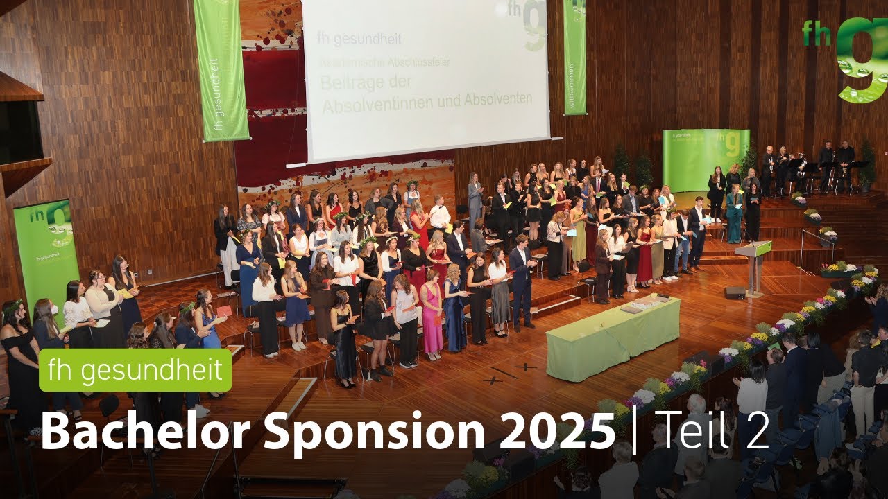 fhg Sponsion 2025 | Bachelor Gesundheits- und Krankenpflege