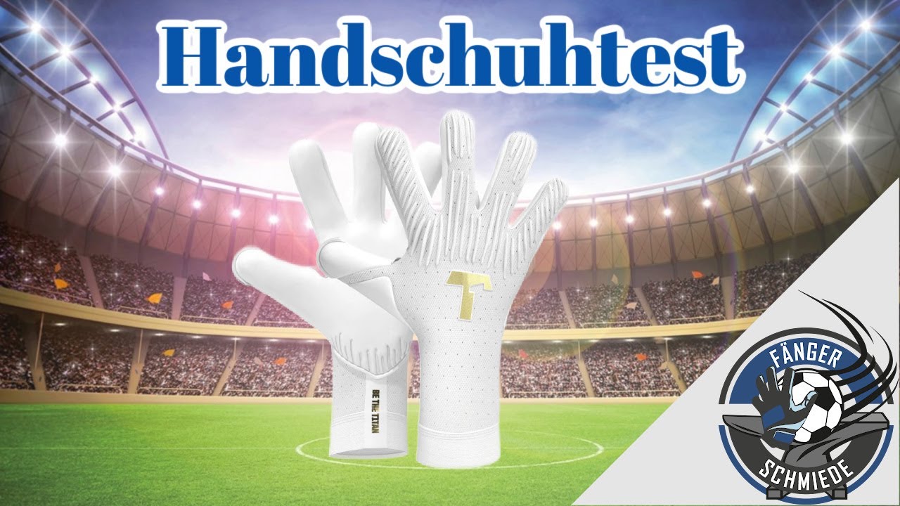 Torwarthandschuhtest #6 Titan REBEL 2.0 White Out