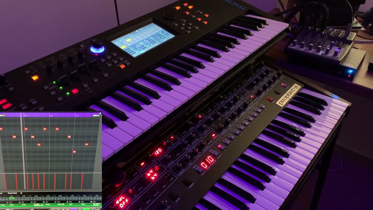 Tangerine Dream - Love on a Real Train - synth cover