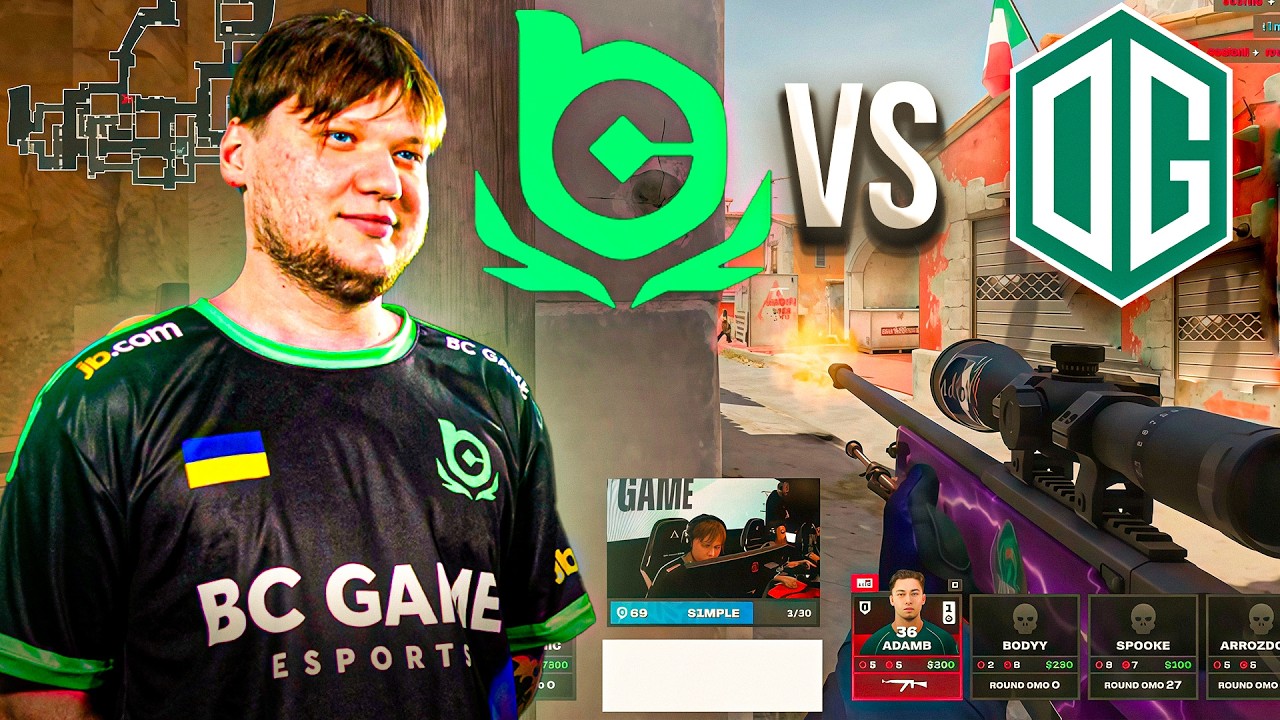 S1MPLE vs CADIAN &ndash; BC.Game vs OG &ndash; HyperX Roman Imperium Cup VI (CS2)