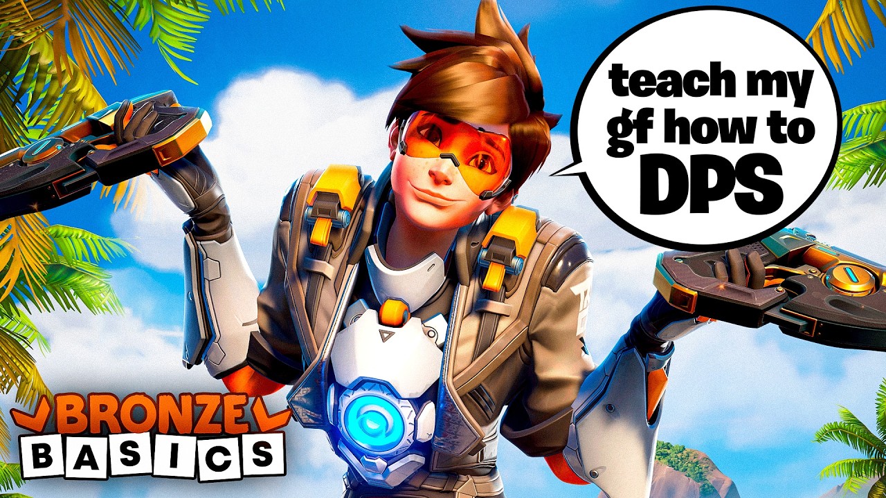 They Asked Me To Spectate Their BRONZE Girlfriend... - Overwatch Spectating Bronze Basics