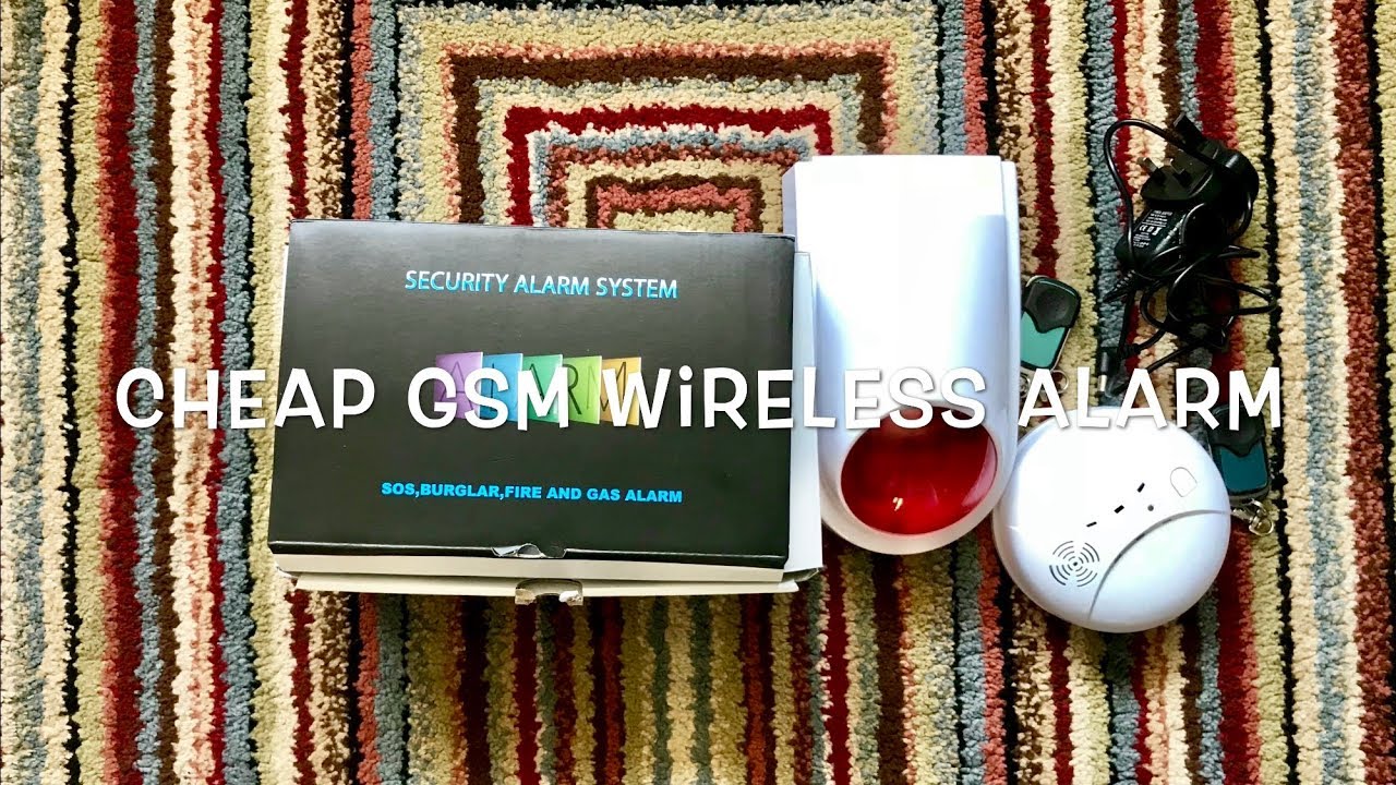 Cheap GSM Wireless Alarm From Ebay First Look And Demo