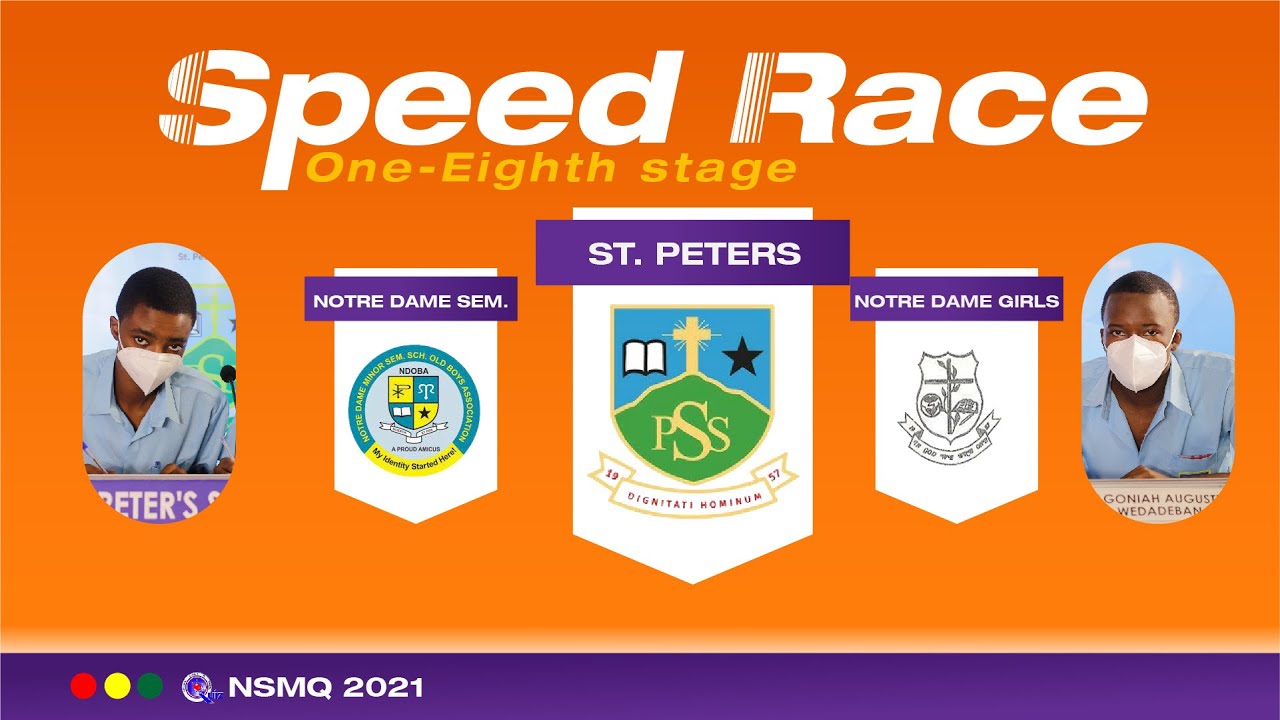 NSMQ 2021 | St. Peters DOMINATES the Speed race