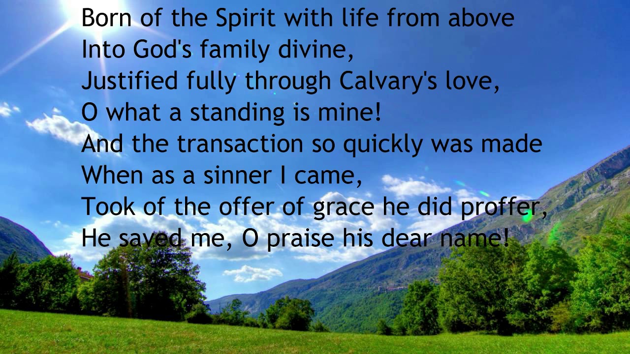 O What a Wonderful, Wonderful Day (Heaven Came Down)