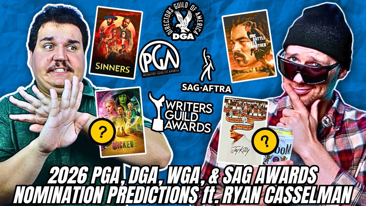 2026 Guild Predictions (PGA, DGA, WGA, SAG) w/ @RyanCasselman