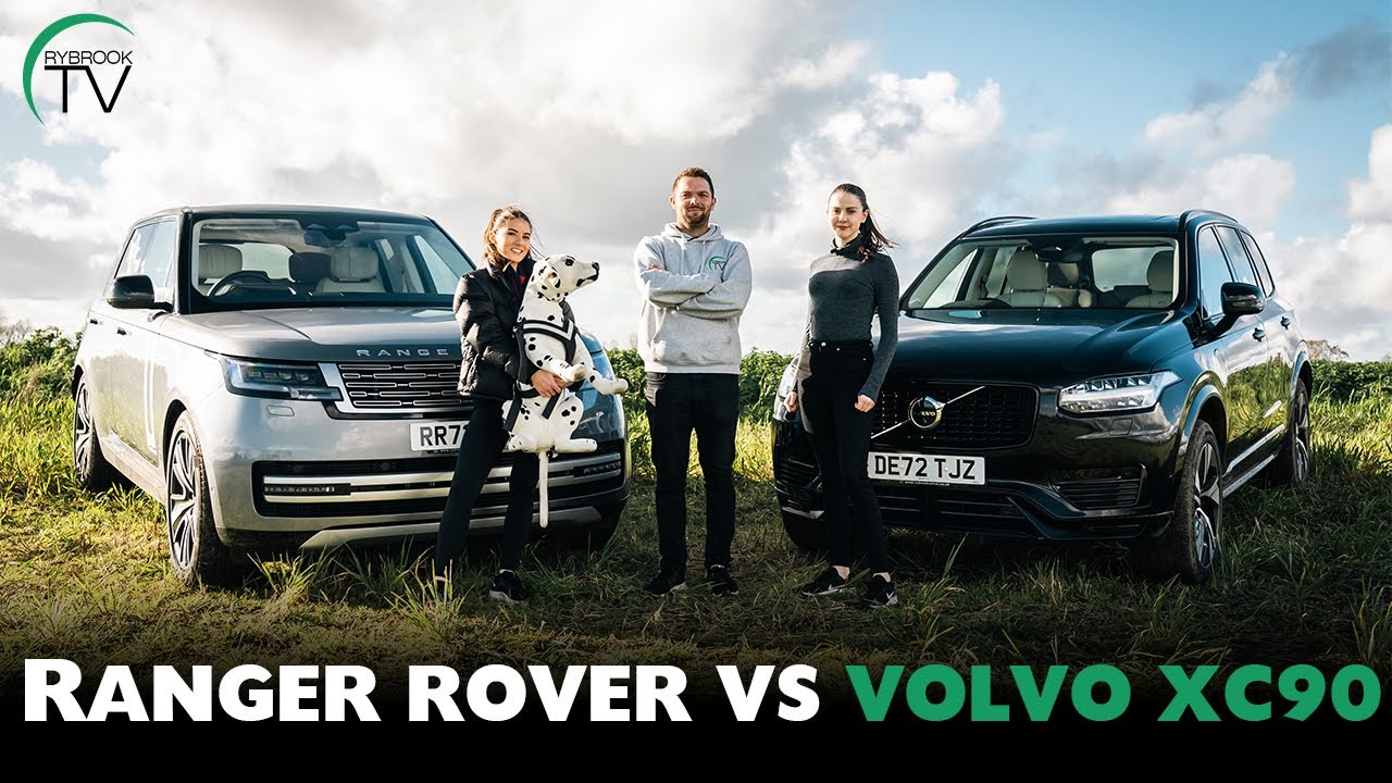 Range Rover P440e vs Volvo XC90 T8 | Battle of the Hybrids (4K)