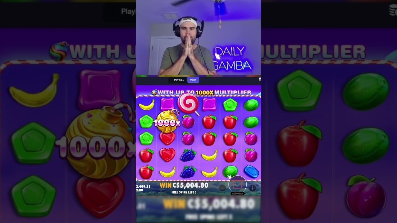 INSANE WIN ON SWEET BONANZA BONUS!