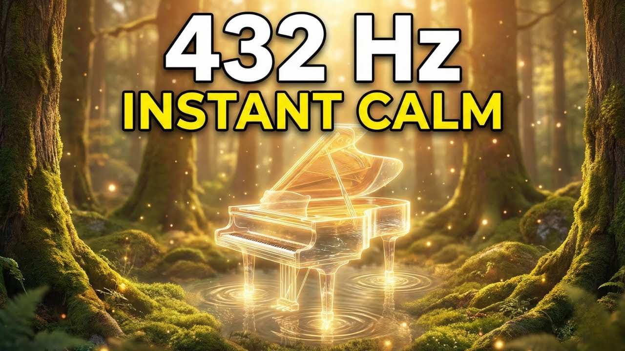 432 Hz Healing Instrumental Music: Stress Relief & Deep Peace 🌿