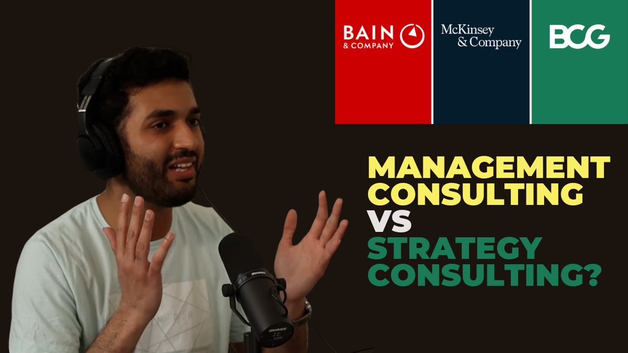 Management Consulting vs Strategy Consulting - What's the difference?