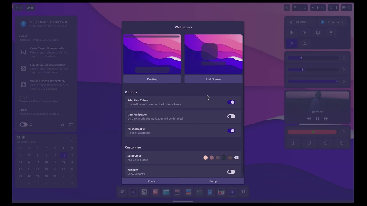 Maui Shell - Adaptive Color Scheme