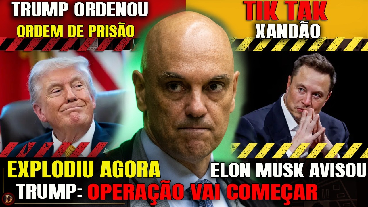 PRIS&Atilde;O A CAMINHO: PIOR DIA CHEGA PARA XAND&Atilde;O A ORDEM VEIO DE TRUMP! ELON MUSK ACABA DE ANUNCIAR
