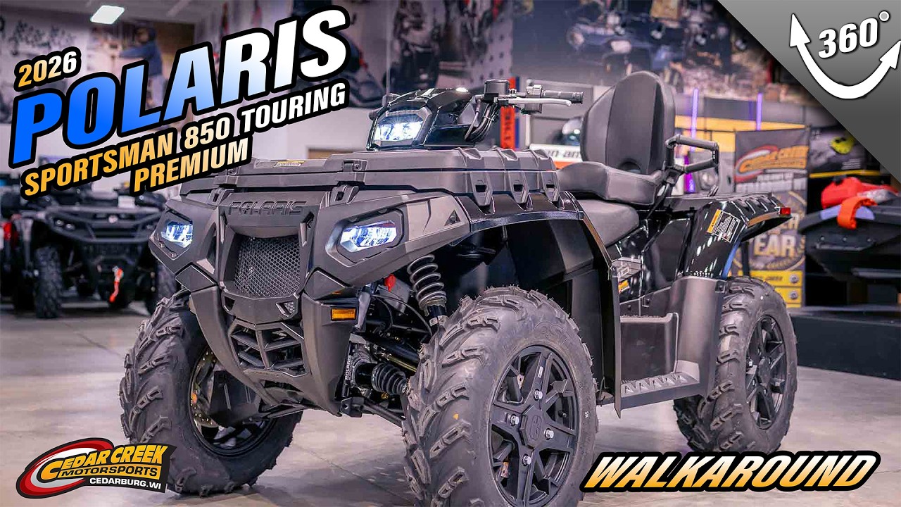 Walkaround | 2026 Polaris® Sportsman Touring 850 Premium