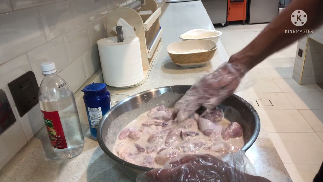 سر دجاج البروستد 👌🔥👌👉👍👌 بخلطة سرية اكبر مطاعم البروستد مع الشيف عماد