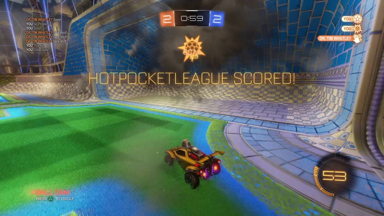 Rocket League: mini kuxir twist bounce in
