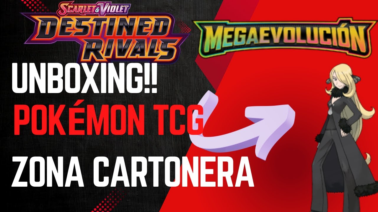 Apertura POKEMON!  destinies rivals y mega evolution¡¡¡ Zona Cartonera- primer video-