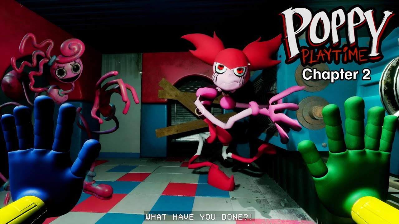 Poppy Playtime Chapter 2: Mommy Long Legs vs Spinel Long Legs Showdown! (Mods Gameplay Walkthrough)