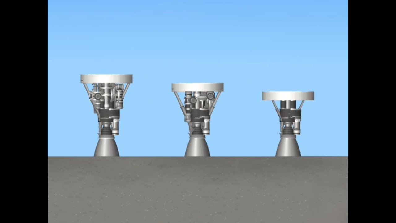 SFS- Raptor Engines #rocketengine #sfs #spaceflight #spaceflightsimulator